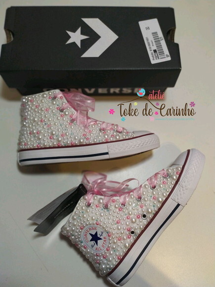 All Star Cano Alto Infantil Personalizado. Tamanho 26 ao 33.