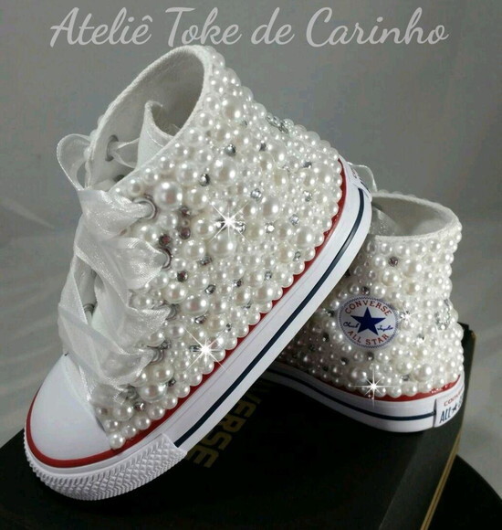 All Star Infantil Pérolas Luxo. Tamanho 26 ao 32