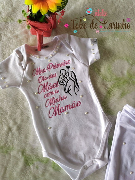 Camiseta Dia das Mães + Body.