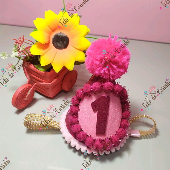 Chapéu de Aniversário Personalizado com Idade.