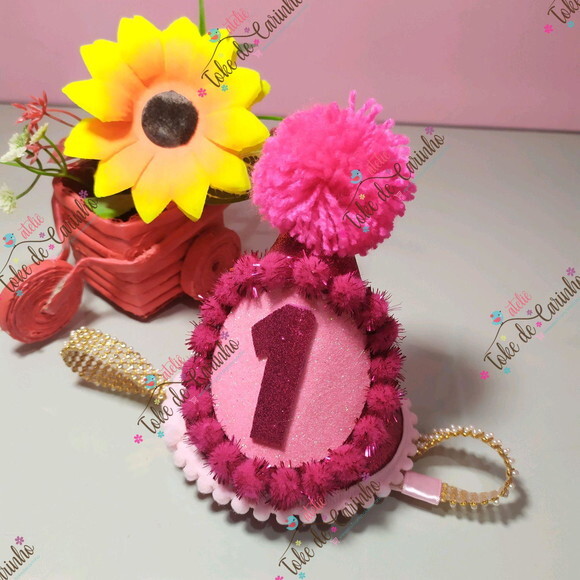 Chapéu de Aniversário Personalizado com Idade.
