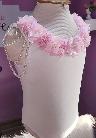Collant/body Bailarina. Tamanho 8 ao 14 Anos.