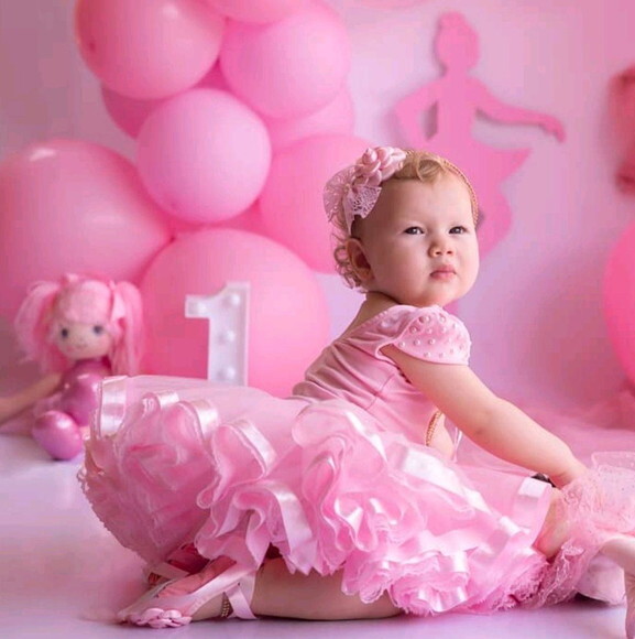 Conjunto Tutu Tema bailarina. Tamanho 1 ou 2