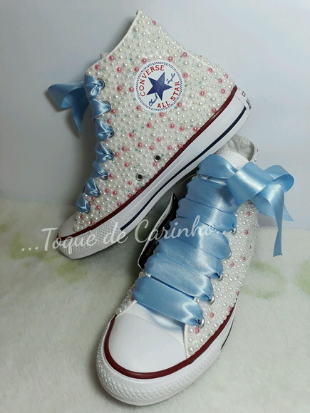 Converse All Star Infantil Pérolas. Tamanho 26 ao 32