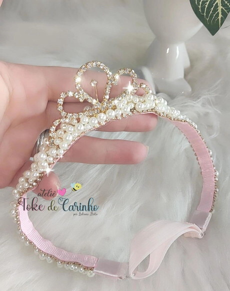 Faixinha Coroa Luxo.