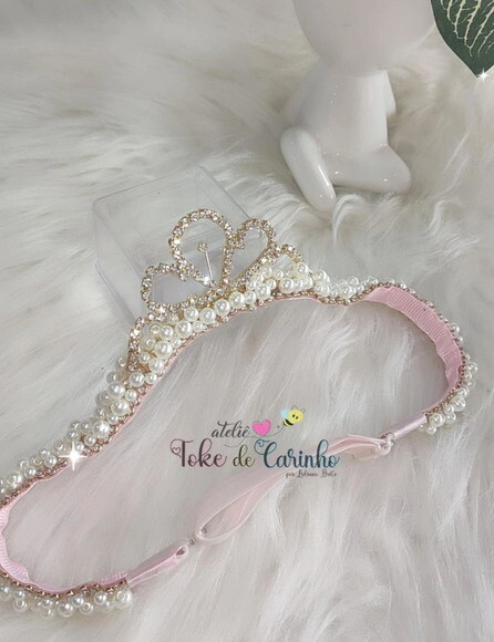 Faixinha Coroa Luxo.