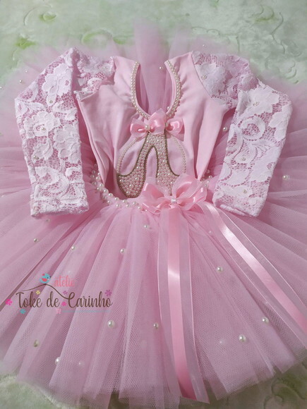 Fantasia bailarina. Tamanho 1 ou 2 Anos