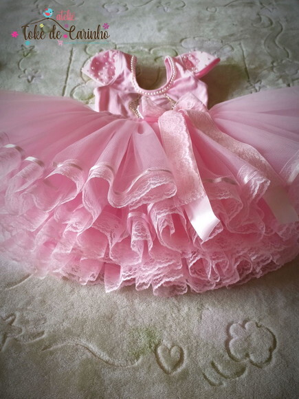 Fantasia bailarina. Tamanho 1 ou 2 Anos
