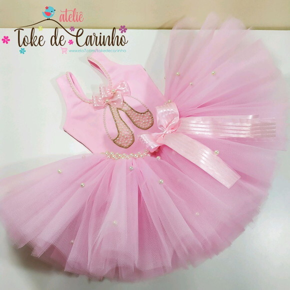 Fantasia bailarina. Tamanho 8 ou 10.