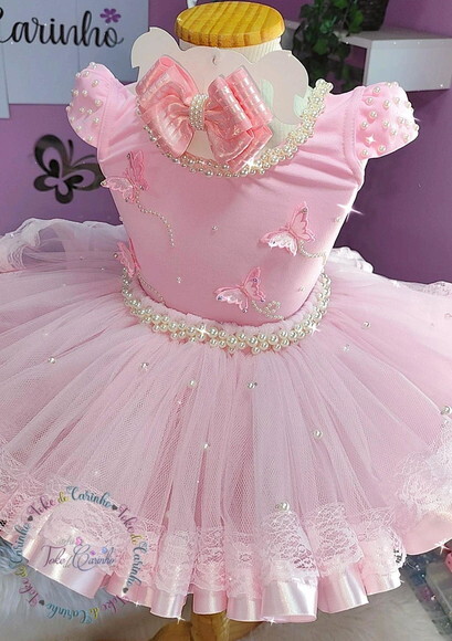 Fantasia jardim da Bailarina.4 Peças.tamanho 4 até 6 Anos.