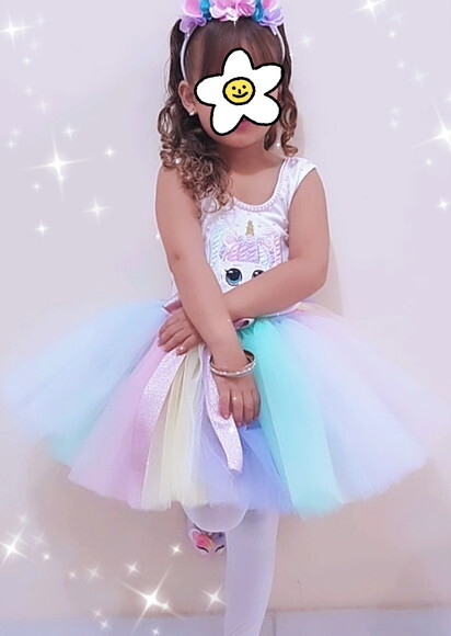 Fantasia lol Unicórnio . Tamanho 1 ou 2.