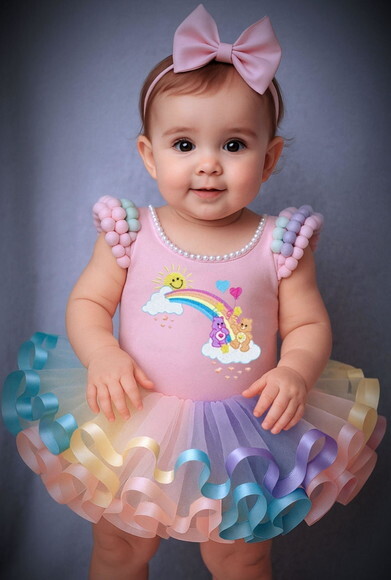 Fantasia ursinhos Carinhosos. Tamanho 1 ou 2 Anos.