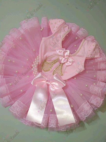 Fantasia Bailarina . Tamanho 7 até 10.