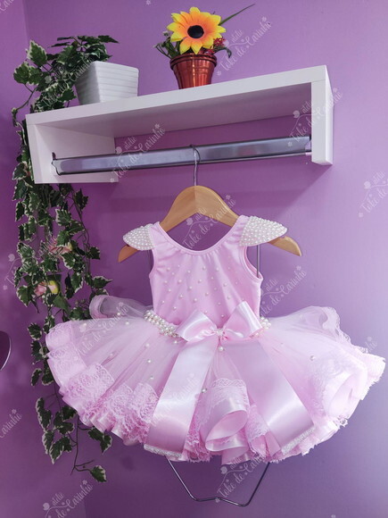 Fantasia Bailarina. Tamanho 1 ou 2 Anos.