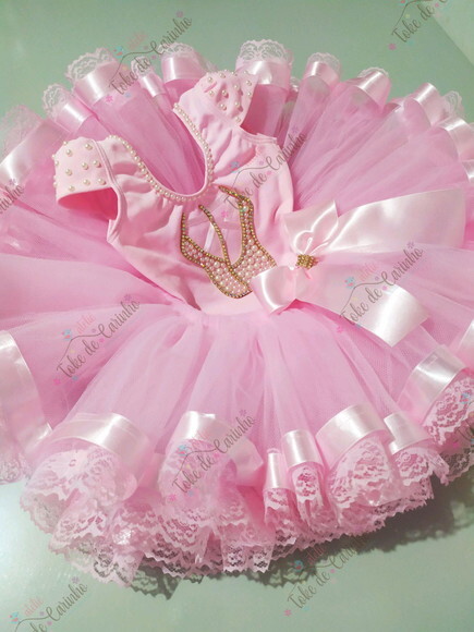 Fantasia Bailarina. Tamanho 1 ou 2 Anos.