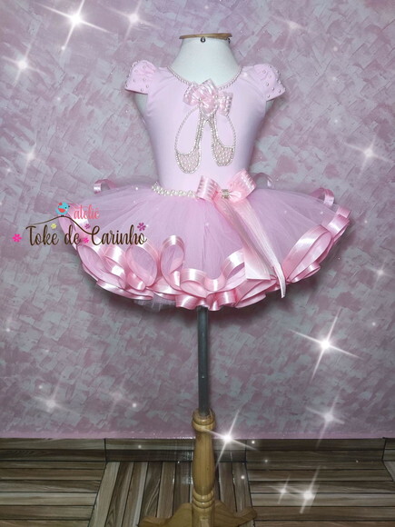 Fantasia Bailarina. Tamanho 8 ou 10.