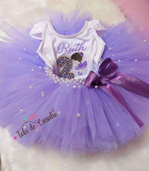 Fantasia Bailarina. Tamanho 4 ou 6.