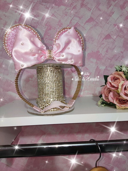 Fantasia Minnie Luxo. Tamanho 1 ou 2 .