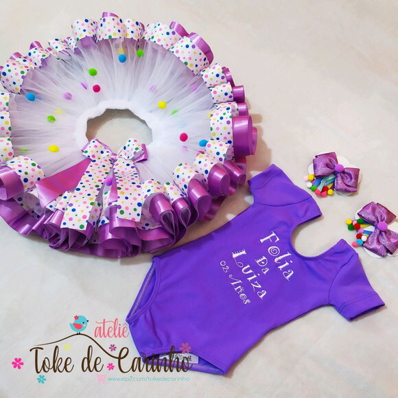 Fantasia Personalizada . Tamanho 1 ou 2 Anos