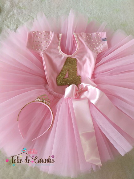 Fantasia Princesa Realeza Luxo. Tamanho 6 a 10.