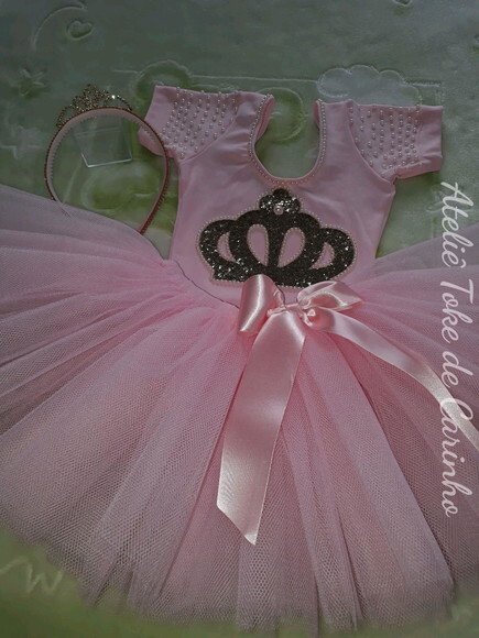 Fantasia Princesa Realeza Luxo. Tamanho 6 a 10.