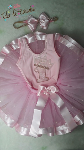 Fantasia tutu Princesa. TAMANHO 1 A 4 ANOS