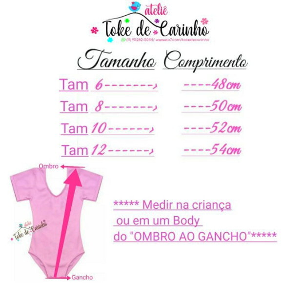 Fantasia Unicórnio. Tamanho 4 ou 6.