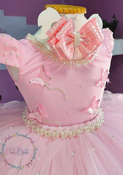 Fantasiajardim da Bailarina. Tamanho 1 ou 2 Anos.