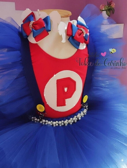 Fantasia/look Temático super Mario. Tamanho 4 ou 6 Anos.