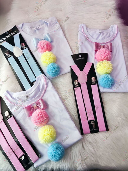 Kit Camisetas circo Rosa