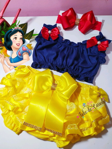 Kit Smash the Cake Branca de Neve.