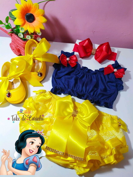 Kit Smash the Cake Branca de Neve.