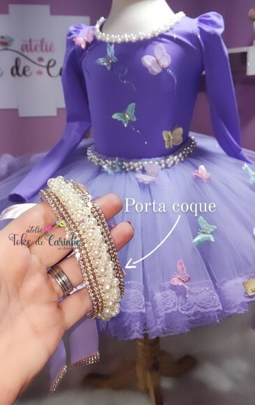 Look jardim Encantado/borboletas. Tamanho 4 ou 6 Anos.