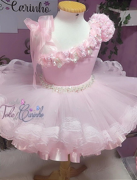 Look Bailarina Luxo 2 Peças. Tamanho 11 até 14 Anos.