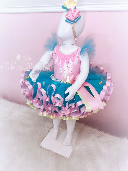 Look Fantasia Tema doces. Tamanho 3 até 6 Anos.