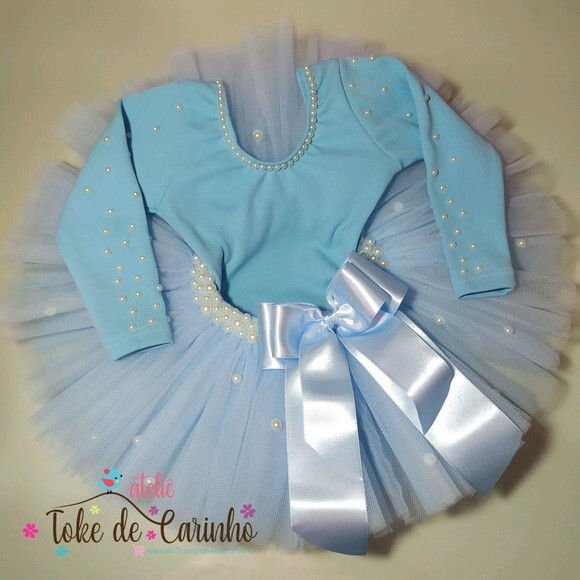 Look Festa Azul bebê. Tamanho4 ou 6 anos..