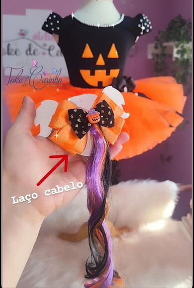 Look Heloween .tamanho 4 ou 6 Anos.