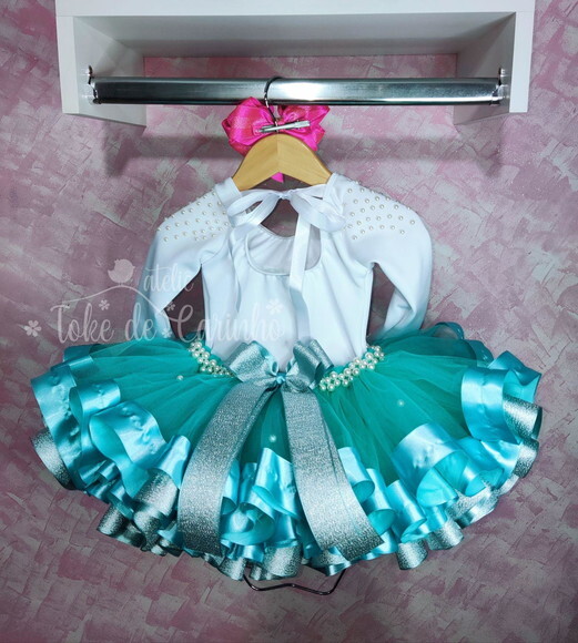 Look infantil tema Moana. Tamanho 1 ou 2 anos