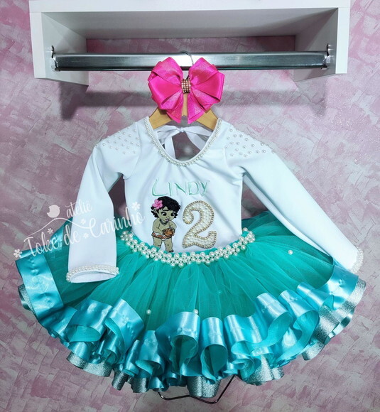 Look infantil tema Moana. Tamanho 1 ou 2 anos