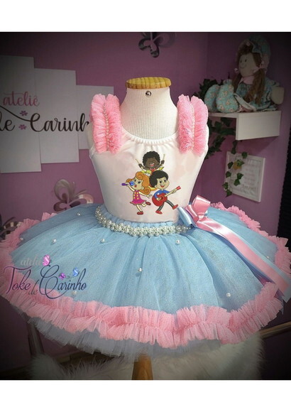 Look/fantasia 3 Palavrinhas . Tamanho 1 ou 2 Anos.