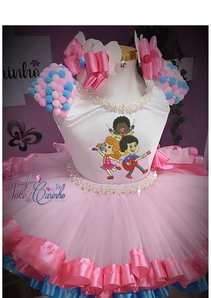 Look/fantasia 3 Palavrinhas . Tamanho 1 ou 2 Anos.