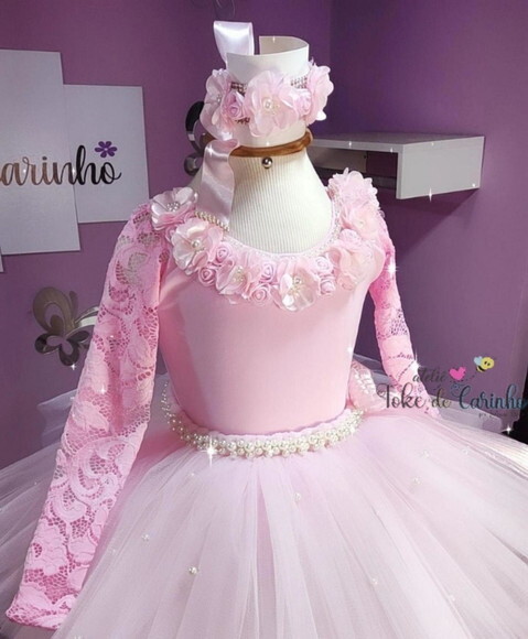 Look/fantasia bailarina Luxo. Tamanho 12 ou 14 Anos