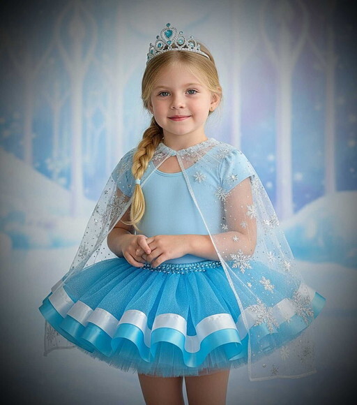 Look/fantasia elsa Frozen . Tamanho 3 até 6 Anos.
