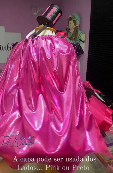 Look/fantasia monster High + Capa. Tamanho 4 ou 6 Anos.