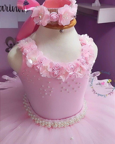 Look/fantasia Bailarina . Tamanho 1 ou 2/3 Anos..