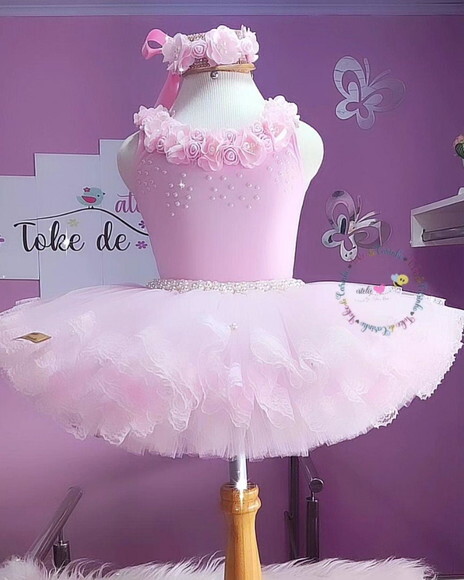 Look/fantasia Bailarina . Tamanho 1 ou 2/3 Anos..