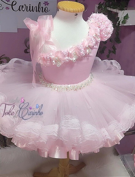 Look/fantasia Bailarina Luxo. Tamanho 8 ou 10 Anos.