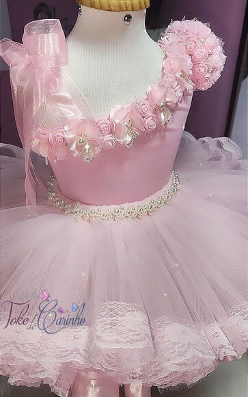 Look/fantasia Bailarina Luxo. Tamanho 8 ou 10 Anos.