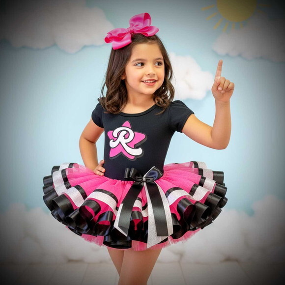 Look/fantasia Tema emilly Vick. Tamanho 7 até 10 Anos.