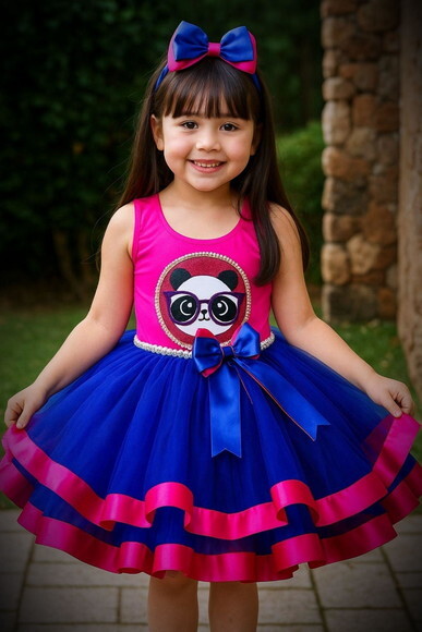 Look/fantasia Tema luluca. Tamanho 7 até 10 Anos.